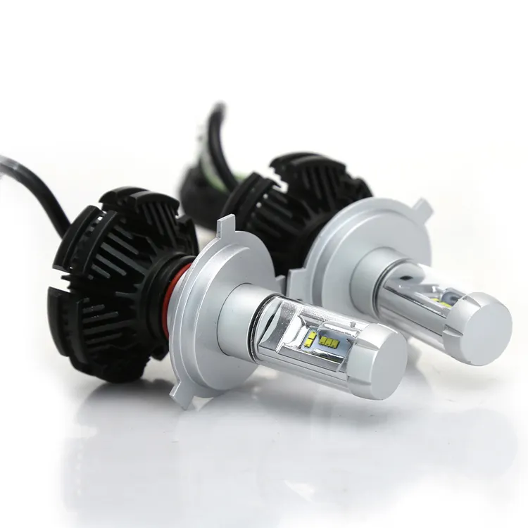 Ampoule de phare automobile 3000K 6500K 8000K led multicolore h4