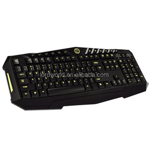 System Accessories Programmable Premium Tuning Knob Programmable Gkeys Different Color LED Backlight Wired <strong>Keyboard</strong> - Product Image 2