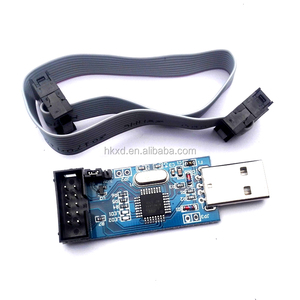 LC-01 51 AVR Programmierer ISP USBASP Downloader USBISP mit Download kabel ATMEGA8 ATMEGA128