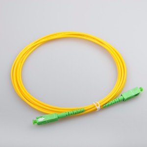 SC/APC-SC APC 9/125um Cable de parche de fibra Plenum PVC, LSZH, OFNR, OFNP, Plenum - Product Image 2