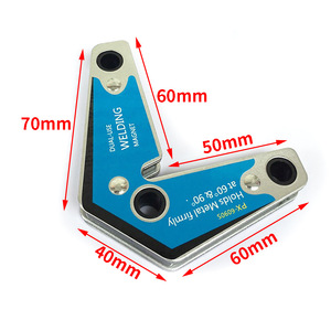 Bộ 2 Dụng Cụ Định Vị Hàn Hai Đầu Không Có Công Tắc Nam Châm Góc Cố Định Dụng Cụ Hàn Góc Nam Châm - Product Image 6