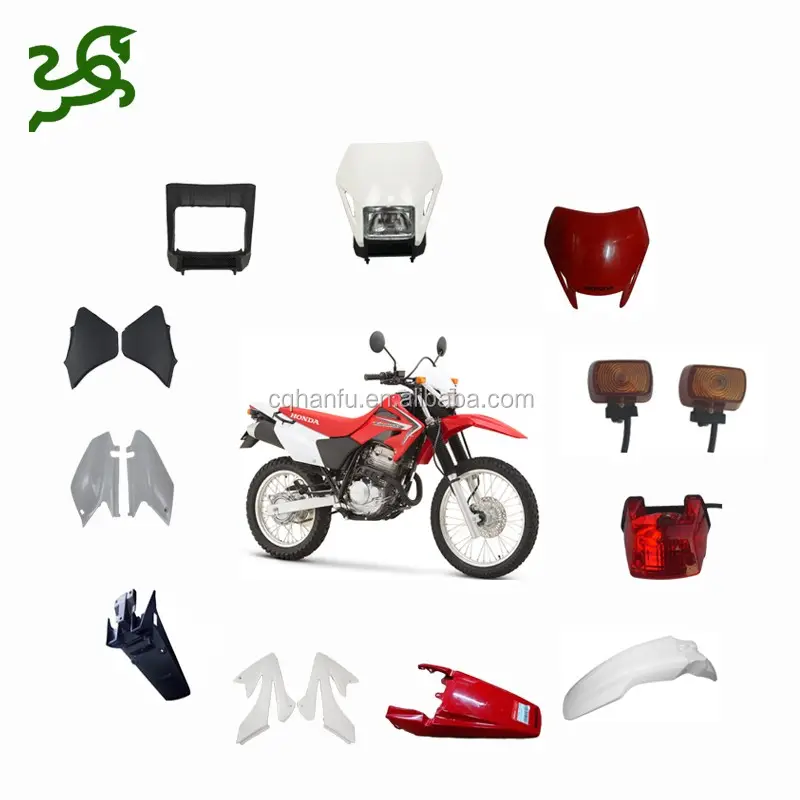 Bán Sỉ Vỏ Bọc Toàn Thân Xe Máy Bằng Nhựa Lốc Xoáy 250CC XR250 Phụ Tùng Xe Máy Engien