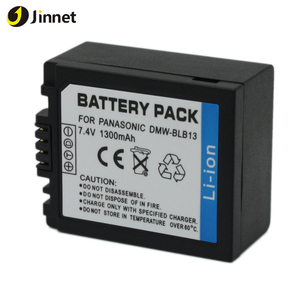 7.4v 1300mah l-ion סוללה נטענת blb13e DMW-BLB13 עבור pana lumix DMC-G1 gh1 g10 g2