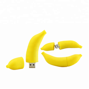 可爱的水果设计 USB 2.0 棒闪存驱动器为 4 GB 8 GB 香蕉形状促销礼品 - Product Image 5