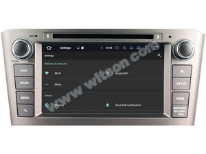 <span class=keywords><strong>WITSON</strong></span> אנדרואיד 10.0 רכב נגן DVD עבור טויוטה AVENSIS 2005 2007 4G DDR3 1080P HD