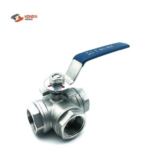Paslanmaz çelik 3way üç yollu vana topu - Product Image 1