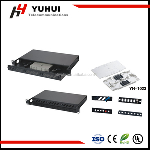 SC/FC/ST/LC rack mount Splicing fiber Optic <strong>patch</strong> <strong>panel</strong>/Termination Box/ODF with changeable <strong>panel</strong> - Product Image 2