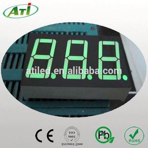 ATI 5631 FND blau 0.56 zoll 7 segment 3 digit led display modul - Product Image 3