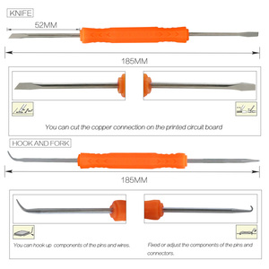 Professional OEM Customizable Hand-Power Source Tool <strong>Set</strong> 6 Pcs Steel BGA Soldering Tools Plastic Disassembly BST-SA-10 for - Product Image 3
