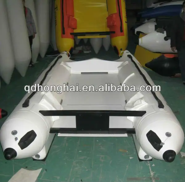 Bote inflable de alta velocidad, material de PVC/Hypalon, catamarán 330