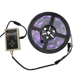 Светодиодная лента 5 м 12 В 6803 IC Dream Color RGB 5050 SMD 30 светодиодов/м IP67 водонепроницаемая Волшебная цветная лента + программный Радиоконтроллер 133 - Product Image 1