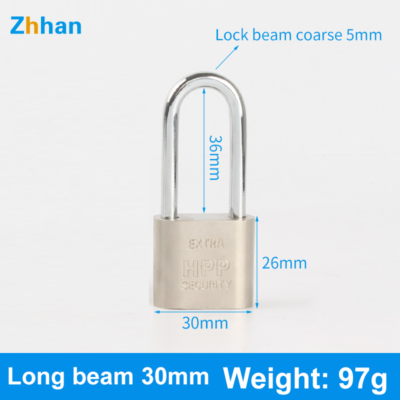 Faisceau long sans ouverture 30mm (avec quatre clés)