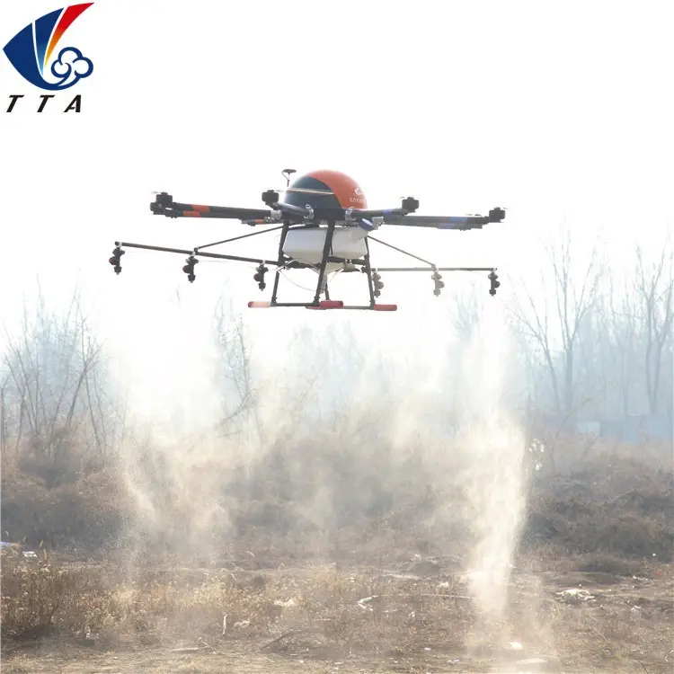 TTA helicóptero de granja para pulverización de cultivos, drone tta