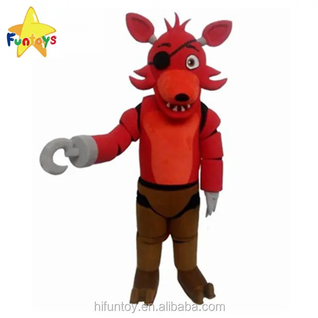 Funtoys cinco noches en Freddy zorro rojo personaje del juego traje de la mascota