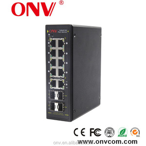 Never burn device Intelligent Full Gigabit Managed Industrial PoE Switch - Product Image 1