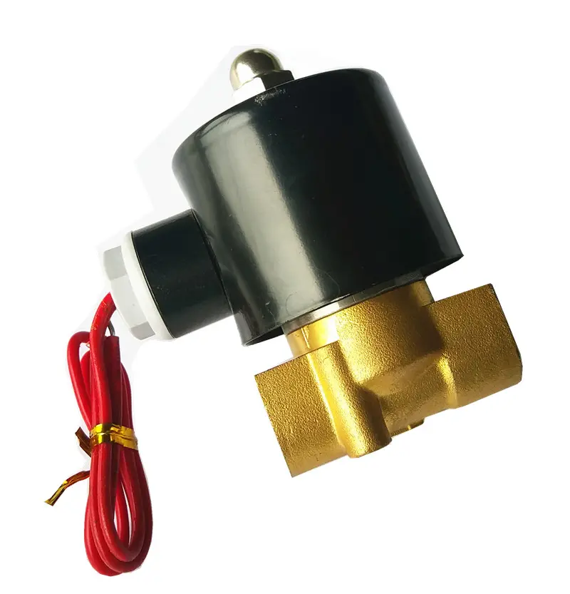 Válvula Solenoide de aire en miniatura, barata, 12 v