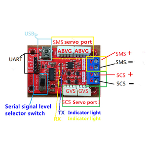 FE-URT-1 Micro controller FT-TTL-RS485 Modulo RS485 livello del Segnale di livello TTL Convertire bordo Feetech SCServo e SM servo - Product Image 2
