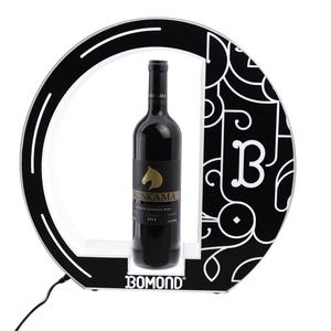 Tùy chỉnh Acrylic chai rượu vang <span class=keywords><strong>glorifier</strong></span> Rack LED chiếu sáng cơ sở hiển thị Whisky chai <span class=keywords><strong>glorifier</strong></span> hiển thị đứng cho thanh câu lạc bộ đêm - Product Image 1