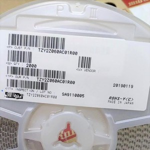 Condensadores variables TZY2Z060AC01R00 2,5 ~ 6pF condensador recortador 25V montaje de superficie superior SMD/SMT - Product Image 2