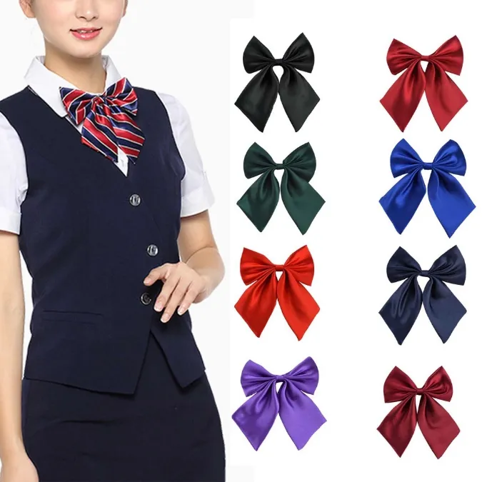 Fashion Bow Ties for Women Bowties Ladies Girls Trendy Style Bow Knot Neck Tie Cravat Casual Party Banquet Bow Tie