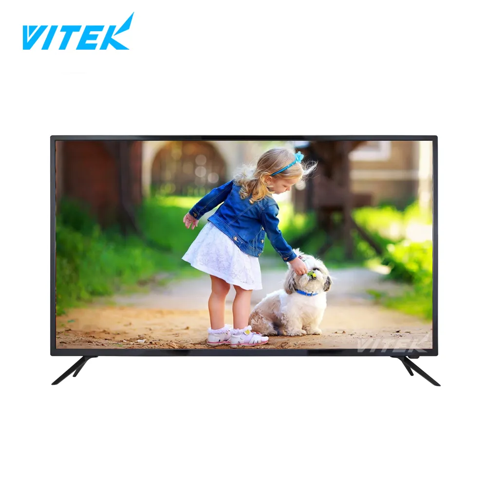 VITEK mejor vender televisión de 42 pulgadas de la TV LED LCD buen precio televisión TV LED de matriz caliente plana Hotel pantalla de TV