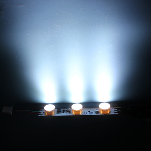 โฆษณา DC24V DC12V 13วัตต์กล่องไฟ Dimmable Aluminunium PCB นำโมดูลที่มีเลนส์สำหรับสว่างจอแสดงผลคู่