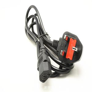 10a 250v <strong>Ac</strong> 3 Pin Connector with <strong>Fuse</strong> to Iec C13 British Main laptop Lead Cable <strong>Uk</strong> 1.8m <strong>Power</strong> <strong>Cord</strong>