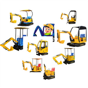 迷你儿童挖掘机在我们受欢迎其他游乐园产品