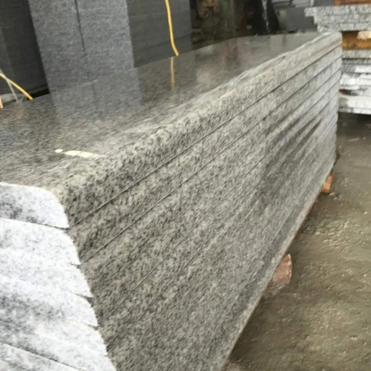 Çin G603 açık gri granit fiyat, G603 granit, doğal parke taşı alevli açık gri granit döşeme