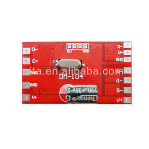 Dm-104; 3 canali rgb dmx decoder tensione costante,ingresso dc12-24v, max 4a*3channel uscita - Product Image 1