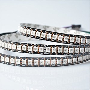 发光二极管数字带矩阵30/60/144发光二极管可寻址RGB 5V 12V WS2812b发光二极管带魔术色像素发光二极管条形灯 - Product Image 2