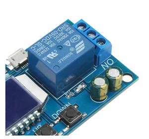 Taidacent 0.01s-9999 dakika zamanlayıcı geciktirme rölesi modülü DC 6 ~ 30V sayaç zamanlayıcı röle kartı XY-LJ02 gecikme-kapalı döngüsü zamanlayıcı röle