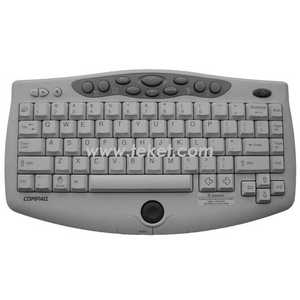 KCPQ Infrared (IR) <strong>Keyboard</strong> With Trackball(rubber Mouse).PS/2,USB or UART Interface.Best <strong>for</strong> <strong>Compaq's</strong> STB. - Product Image 1