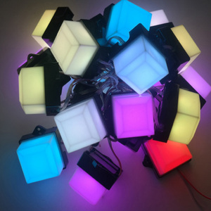 <strong>RGB</strong> Colorful 50mm SMD5050 DMX square <strong>Led</strong> Pixel Module