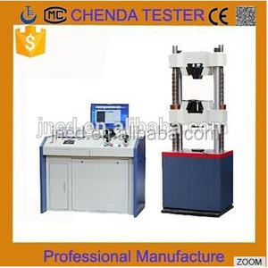 ¡Venta caliente! WAW/WEW/nos hidráulico Universal máquina de prueba + acero de resistencia a la tracción y de compresión de + de flexión y compresión de - Product Image 4
