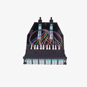 סיבים אופטי OM3 OM4 12 24 ליבה MTP MPO מודול קלטת עבור סיבים אופטי תיקון לוח