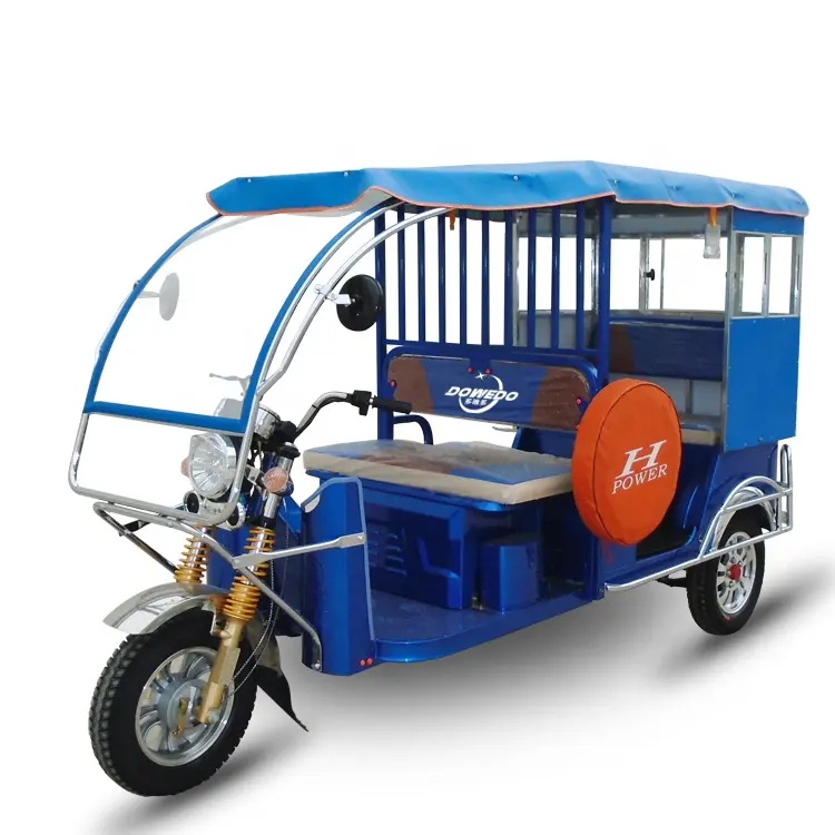 3 Wheeler 1000W 60V Điện Ba Wheeler Cho Hành Khách