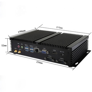 <strong>Embedded</strong> X86 Industrial Computer With Two RS232 and 7 Usb and I5-7200u Processor