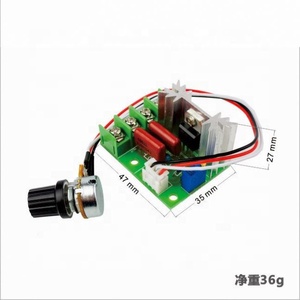 AC 220V 2000W電子SCR電圧レギュレーターサーモスタット温度モーター速度コントローラー調光器調光スイッチ - Product Image 4