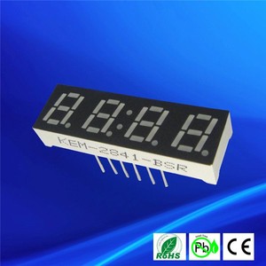 Blau mini sieben segment 0,28 zoll 7 segment display 4 digit fnd