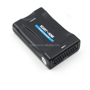 Scart-zu-HD-Konverter 1080P 60Hz für DVD Set-Top-Box HDTV PAL NTSC mit RCA-Ausgangsporten - Product Image 1