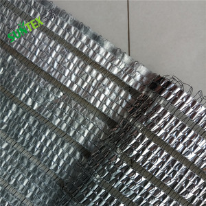 75% di alluminio riflettente dello schermo della maglia 1.5 m x 50 m, reti d'argento dell'ombra per la serra agricola - Product Image 2
