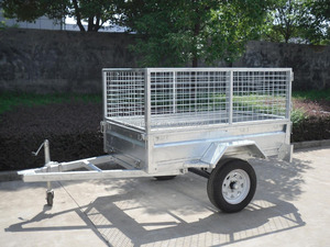 轻型单轴箱式拖车 - Product Image 3