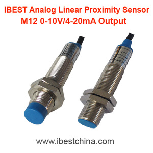 IBEST M18 12V 24V 0-10V Or 4-20mA 0-20mA <strong>Analog</strong> <strong>Output</strong> Metal Position Displacement Inductive Induction <strong>Proximity</strong> Switch <strong>Sensor</strong>