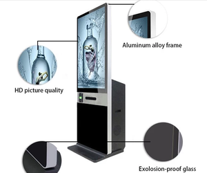 46 Inch Photo Booth Shell Selfie Booth Phần Mềm Chỉnh Sửa Ảnh Miễn Phí Tải Về Ảnh Totem - Product Image 3