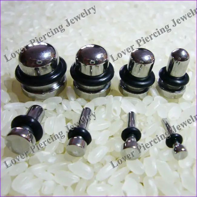 [SS-P265] Wholesale Stainless Steel Ear Tunnel Plug Cool Ear Tunnel Piercing