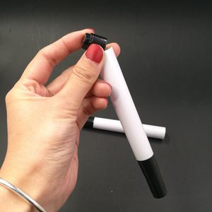 לבן עט צינור Empaty יצרן סמן 5.0MM ציפורן אזמל קבוע ריק עטי סמן צבע DIY ציור אין דיו, אתה יכול להוסיף דיו