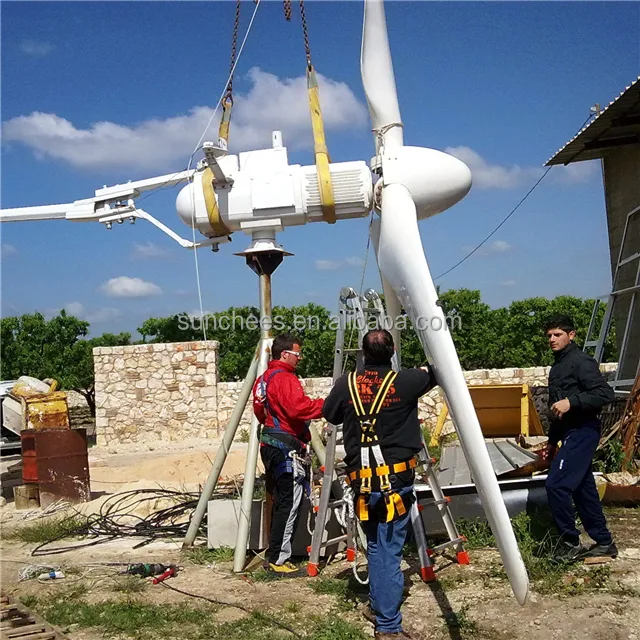 220v風力発電機3kw風力タービン220v風力エネルギーキット2KW3KW 5KW