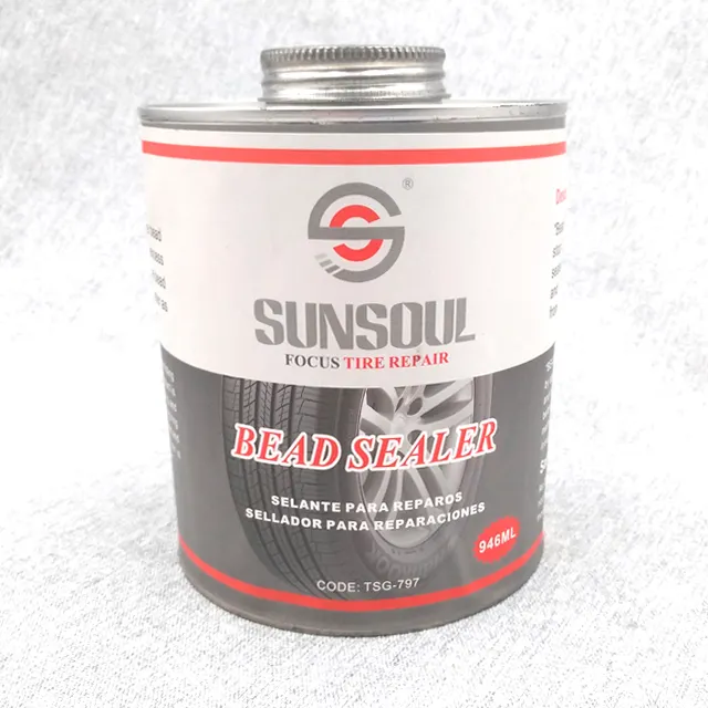 Sunsoul ซีลขนาดเล็ก Air Leak ล้อสีดำยางเจาะยางซ่อมลูกปัดซีล
