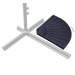 Fan Shape Resin Bronze Patio Umbrella Baseため<span class=keywords><strong>Cross</strong></span> Base